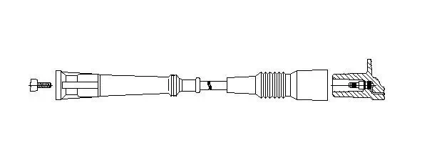 Zündleitung BREMI 122/55