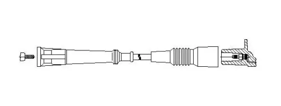 Zündleitung BREMI 122/55 Bild Zündleitung BREMI 122/55