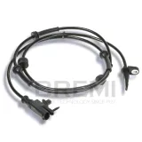 Sensor, Raddrehzahl Vorderachse BREMI 50844