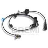 Sensor, Raddrehzahl Hinterachse links BREMI 50884