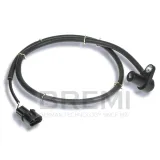 Sensor, Raddrehzahl Vorderachse rechts BREMI 50897
