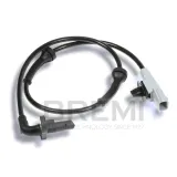Sensor, Raddrehzahl Hinterachse links BREMI 50908