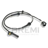 Sensor, Raddrehzahl Vorderachse BREMI 50914