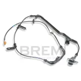Sensor, Raddrehzahl Hinterachse links BREMI 51009
