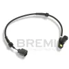 Sensor, Raddrehzahl Vorderachse BREMI 51028