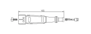 Stecker, Zündkerze BREMI 13202/1