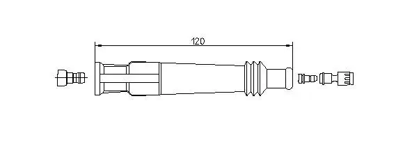 Stecker, Zündkerze BREMI 13226/5