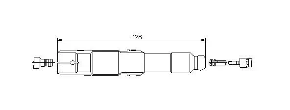 Stecker, Zündkerze BREMI 13229/1