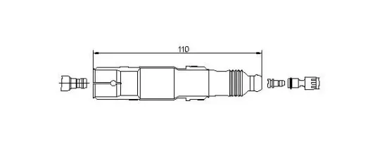 Stecker, Zündkerze BREMI 13272A5 Bild Stecker, Zündkerze BREMI 13272A5