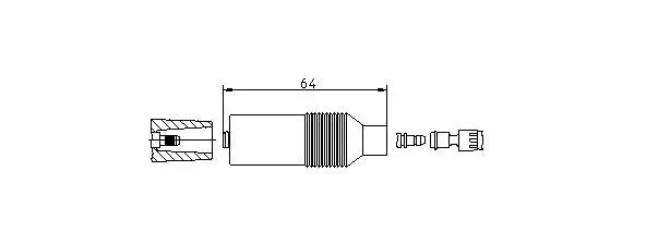 Stecker, Zündverteiler BREMI 13295A1