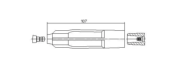 Stecker, Zündkerze BREMI 13343/2