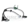 Sensor, Raddrehzahl Vorderachse rechts BREMI 51081