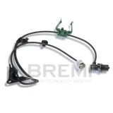 Sensor, Raddrehzahl Vorderachse rechts BREMI 51081