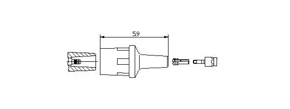 Stecker, Zündspule BREMI 13551