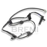 Sensor, Raddrehzahl Hinterachse links BREMI 51261