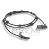Sensor, Raddrehzahl Vorderachse BREMI 51414