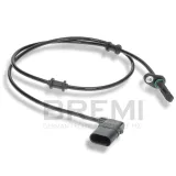 Sensor, Raddrehzahl Hinterachse BREMI 51421