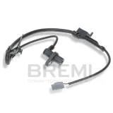 Sensor, Raddrehzahl Vorderachse links BREMI 51492