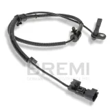 Sensor, Raddrehzahl Vorderachse BREMI 51546