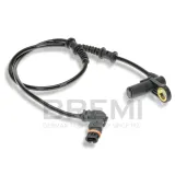 Sensor, Raddrehzahl Vorderachse BREMI 51616
