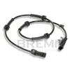 Sensor, Raddrehzahl Hinterachse BREMI 51667
