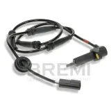 Sensor, Raddrehzahl Hinterachse rechts Vorderachse rechts BREMI 51707