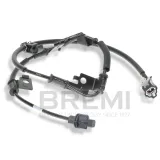 Sensor, Raddrehzahl Vorderachse links BREMI 51748