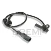 Sensor, Raddrehzahl Vorderachse BREMI 51781