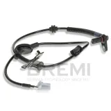 Sensor, Raddrehzahl Hinterachse links BREMI 51825