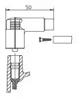 Stecker, Zündverteiler BREMI 10221VW1 Bild Stecker, Zündverteiler BREMI 10221VW1