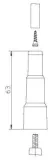 Stecker, Zündkerze BREMI 10229N1