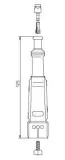 Stecker, Zündkerze BREMI 13202/1