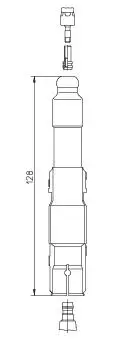Stecker, Zündkerze BREMI 13229/1 Bild Stecker, Zündkerze BREMI 13229/1