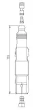 Stecker, Zündkerze BREMI 13272A5