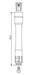 Stecker, Zündkerze BREMI 13296A1,8