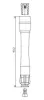 Stecker, Z&uuml;ndkerze BREMI 13296A1,8
