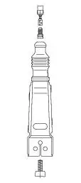 Stecker, Zündkerze BREMI 13338A5