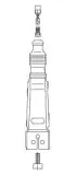 Stecker, Zündkerze BREMI 13338A5
