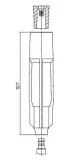 Stecker, Zündkerze BREMI 13343/2