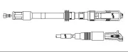 Zündleitung BREMI 198/74