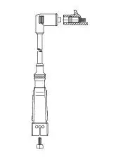 Zündleitung BREMI 108/75