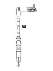 Zündleitung am Lenkzylinder BREMI 1A23F61 Bild Zündleitung am Lenkzylinder BREMI 1A23F61
