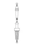 Zündleitung an Absperrhahn BREMI 650E72