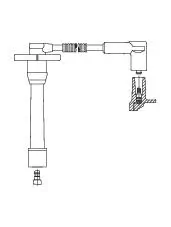 Zündleitung BREMI 6A41E48 Bild Zündleitung BREMI 6A41E48