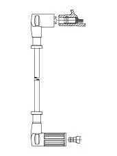 Zündleitung BREMI 723/24 Bild Zündleitung BREMI 723/24