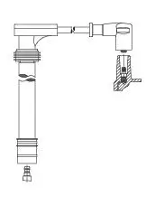 Zündleitung an Absperrhahn BREMI 726/35 Bild Zündleitung an Absperrhahn BREMI 726/35