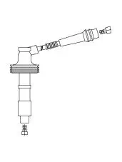 Zündleitung an Absperrhahn BREMI 760E22