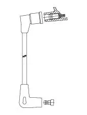 Zündleitung BREMI 812/60 Bild Zündleitung BREMI 812/60