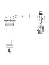 Zündleitung an Absperrhahn BREMI 813/30