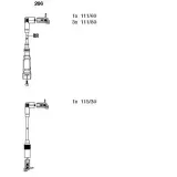 Zündleitungssatz BREMI 266
